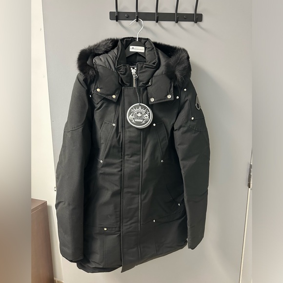 Moose Knuckles Men's Down Stirling Parka - Picture 1 of 7